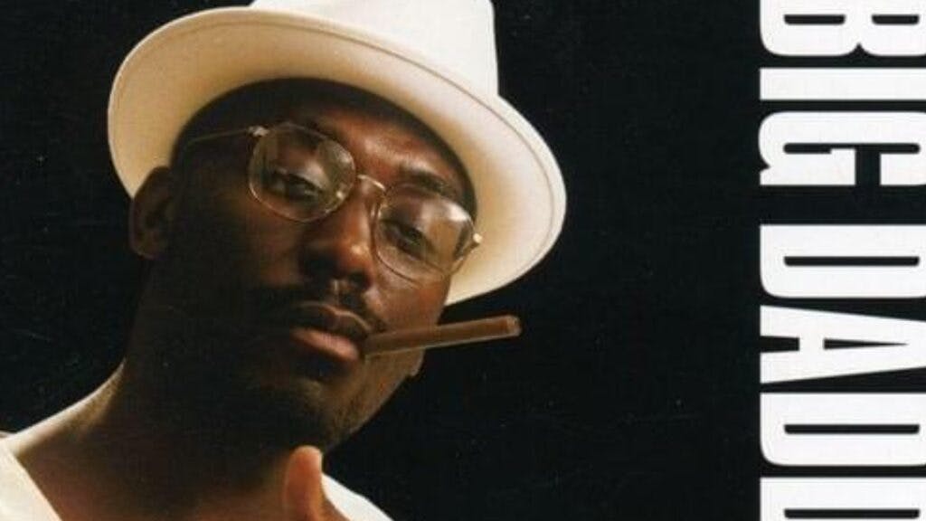 Big Daddy Kane with a blunt on Raw album cover, 1989.
